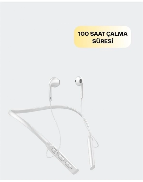® Boyun Askılı Kablosuz Kulaklık – Uzun Süreli Batarya Performansı