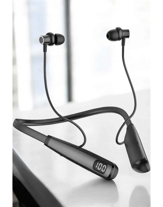 ® Boyun Bantlı Bluetooth Kulaklık Yüksek Ses Kaliteli 100 Saat Kulaklık