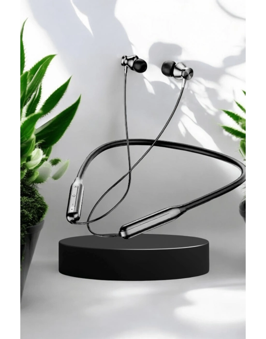 ® Boyun Bantlı Kablolu Kulaklık ANC Özelliği Uzun Şarj Süreli Sporcu Kulaklığı 100 saat