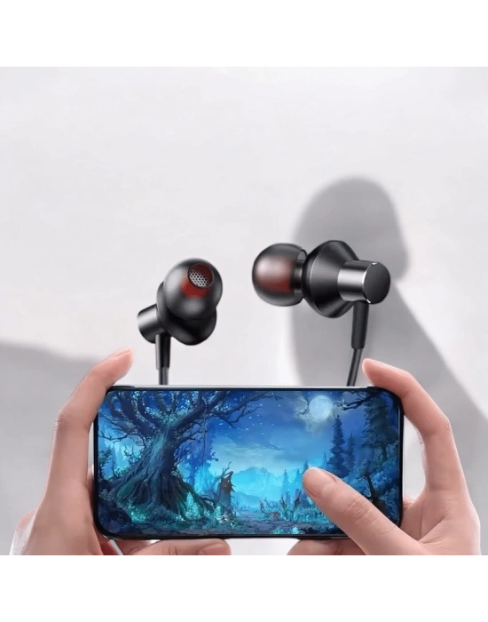 ® Boyun Bantlı Kablolu Kulaklık ANC Özelliği Uzun Şarj Süreli Sporcu Kulaklığı 100 saat