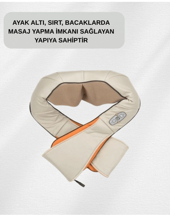 ® Boyun ve Omuz Masaj Aleti – Ovmalı ve Isıtmalı, Ev Tipi Masaj Deneyimi