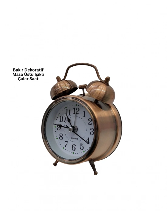 ® Bronz Metal Masa Saati