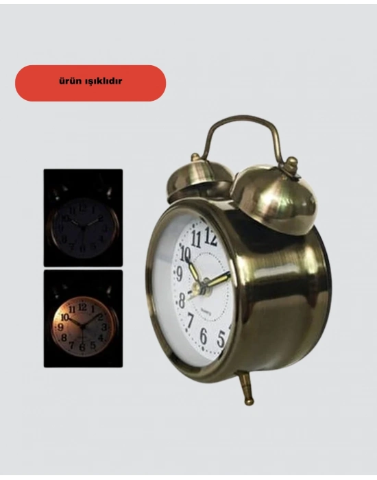® Bronz Metal Masa Saati