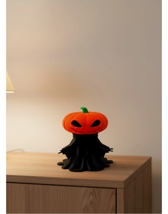 ® Cadılar Bayramı Temalı Balkabağı Figür 9cm Dekor Objesi