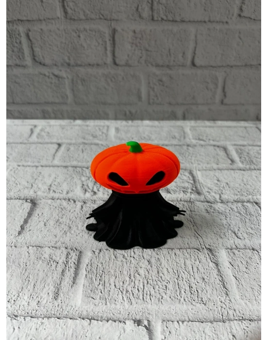 ® Cadılar Bayramı Temalı Balkabağı Figür 9cm Dekor Objesi