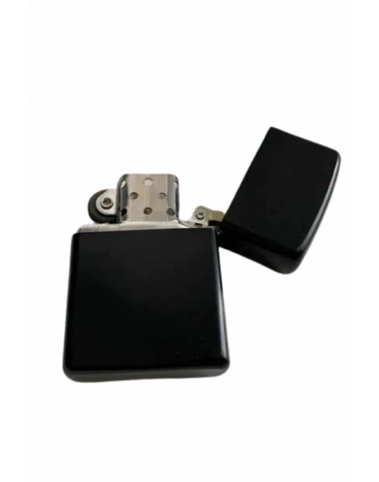 ® Çakmak Parlak Siyah Doldurulabilir Hedyelik Eşya