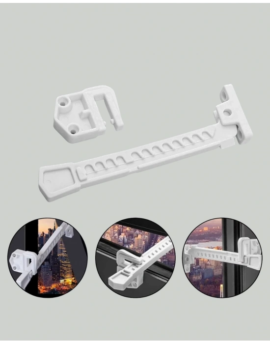 ® Cam Pencere Açılma Kontrol Kilidi Kolay Montaj 3’lü