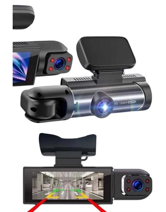 ® Çift Kameralı Araç Kamerası Ön ve Arka Kameralı