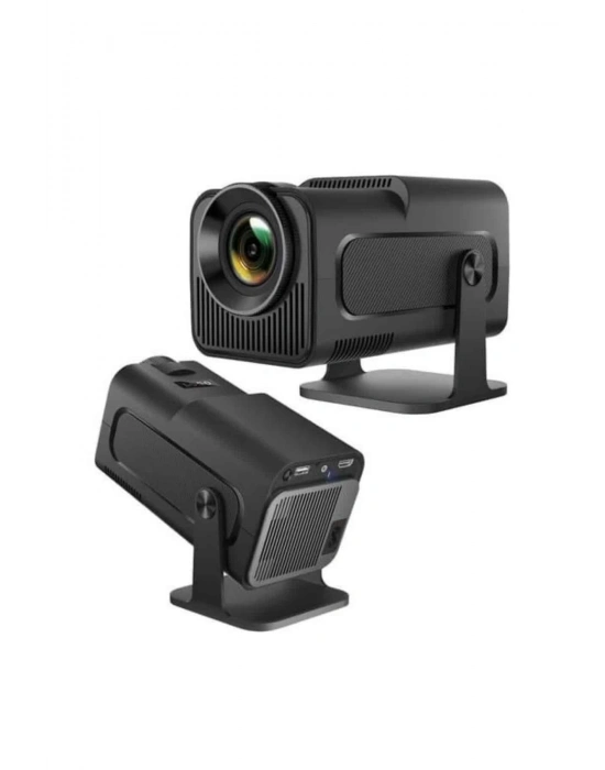 ® Çift Kollu Projeksiyon Taşınabilir Game Projektör Full Hd 1080P 4k Projeksiyon Gamepad