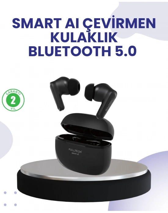 ® Çift Mikrofonlu Kablosuz Kulaklık ANC ENC ve Oyun Modlu