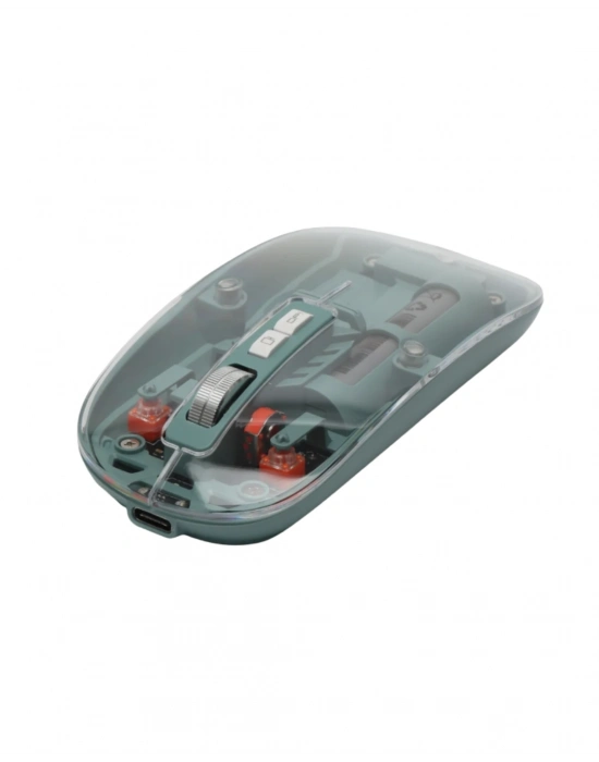 ® Çift Mod Bağlantılı Kablosuz Mouse Bluetooth ve USB Alıcılı