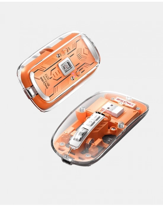 ® Çift Modlu Kablosuz Bluetooth 5.0 + 2.4GHz Mouse – 3 Cihaz Bağlantılı, Hızlı Geçiş Düğmeli