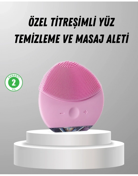 ® Cilt Dostu Silikon Yüz Masaj Aleti – Hafif, Dayanıklı ve Su Geçirmez Tasarım