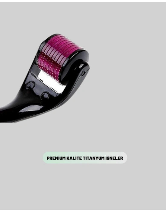 ® Cilt Yenileyici Derma Roller – Mikro İğneli Bakım Aracı