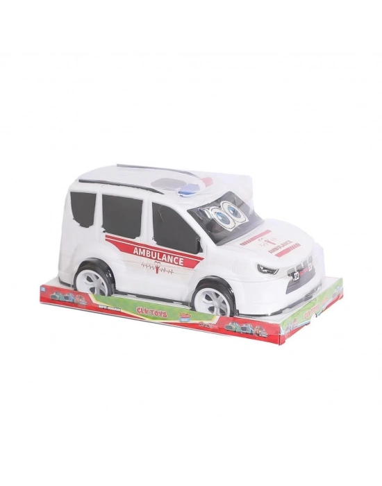 ®  CLK-252 Vakumlu Ambulans -Çalkan Oyuncak