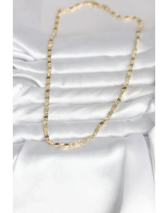 ® CM 14K Gold Renk Arpa Model 45 cm Kadın Kolye