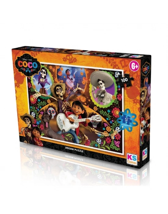 ®  CO 714 Coco Puzzle 100 Parça- KS Games