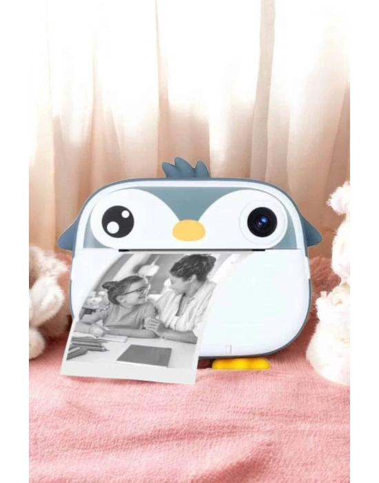 ® Çocuk Fotoğraf Makinesi Dijital HD Video Rulo Kağıt Baskılı Yazıcı