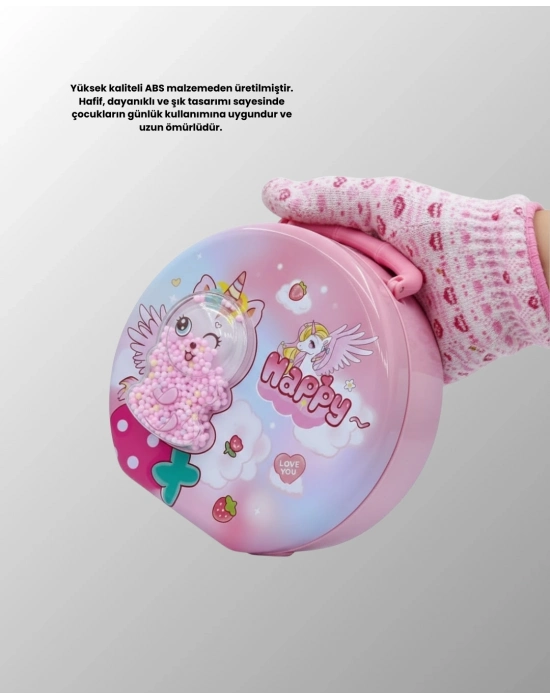 ® Çocuk Para Kasası Anahtarlı Güvenli Tasarruf Kutusu