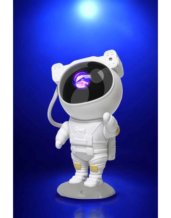 Çocuklara Özel Projeksiyon Astronot Lamba Speaker Sevimli