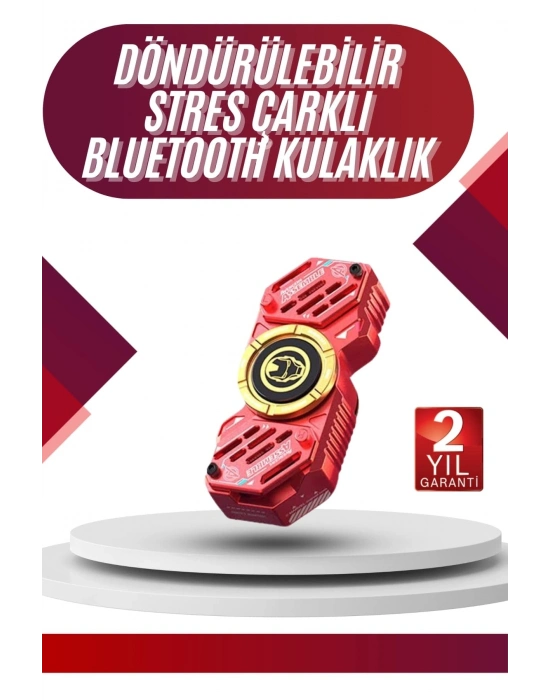 Çocuklara Özel Stres Çarklı Kablosuz Bluetooth Kulaklık ANC Özellikli