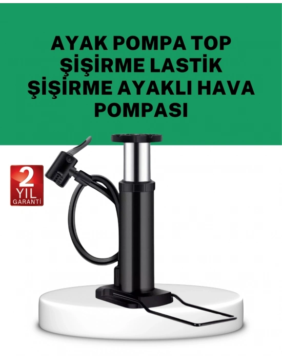 ® Çok Amaçlı Ayak Pompası Dayanıklı Pratik Hava Pompası