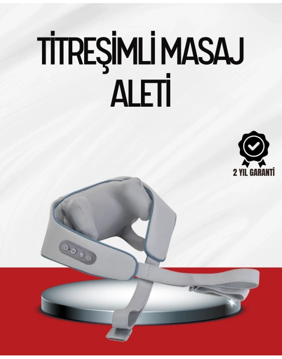 ® Çok Fonksiyonlu Kablosuz Masaj Aleti | 2 Modlu Isıtmalı