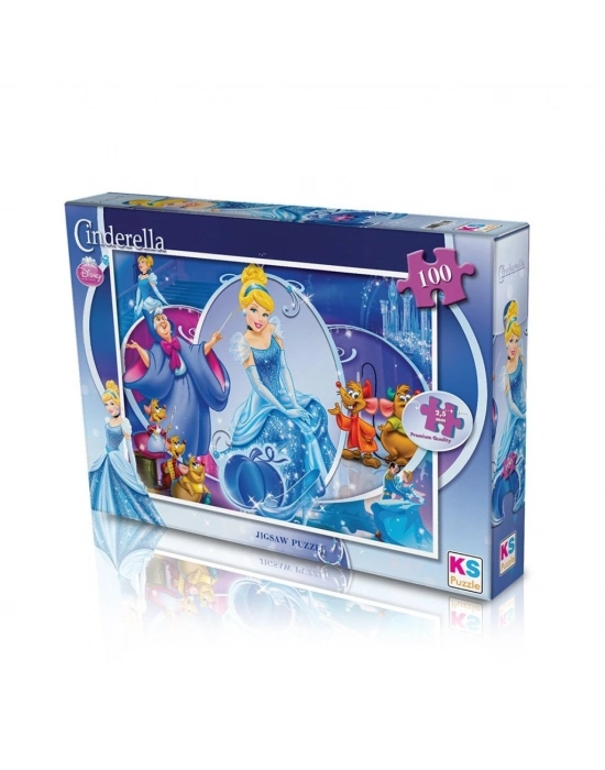 CRL714 KS, Cinderella / 100 Parça Puzzle