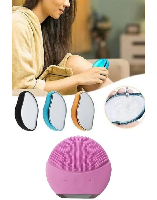 ® Crystal Eraser Epilasyon Aleti ve Titreşimli Yüz Temizleme Masaj Aleti