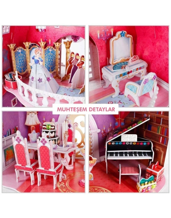 ® CubicFun Prenses Doğumgünü Şatosu 3D Puzzle