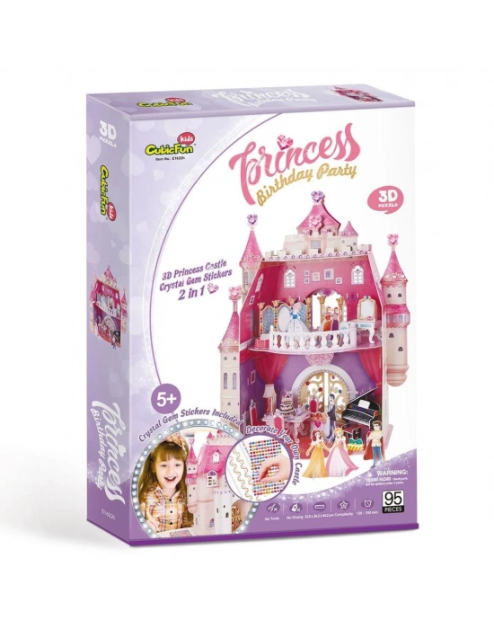 ® CubicFun Prenses Doğumgünü Şatosu 3D Puzzle
