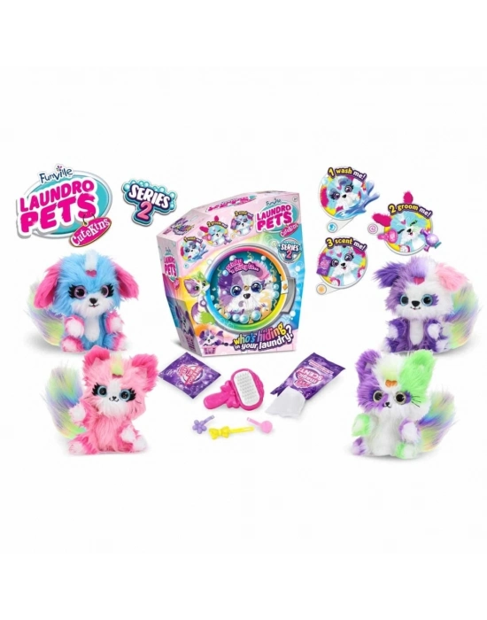 ®  Cutekins Laundro Pets Sürpriz Peluş
