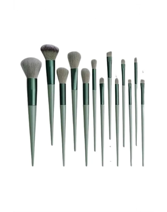 ® Dayanıklı Makyaj Fırçası Seti 13 Parça Yumuşak Kıllı Fırçalar Allık Fondöten Far Fırçası