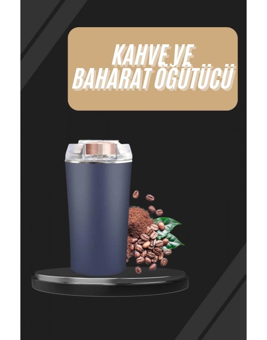® Dayanıklı Paslanmaz Çelik Kolay Kullanım Kahve Ve Baharat Öğütücü