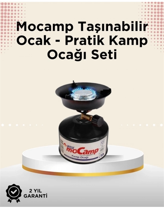 ® Dayanıklı, Paslanmaz ve Yüksek Isı Dayanımlı Kamp Ocağı – Uzun Süreli Kullanım İçin