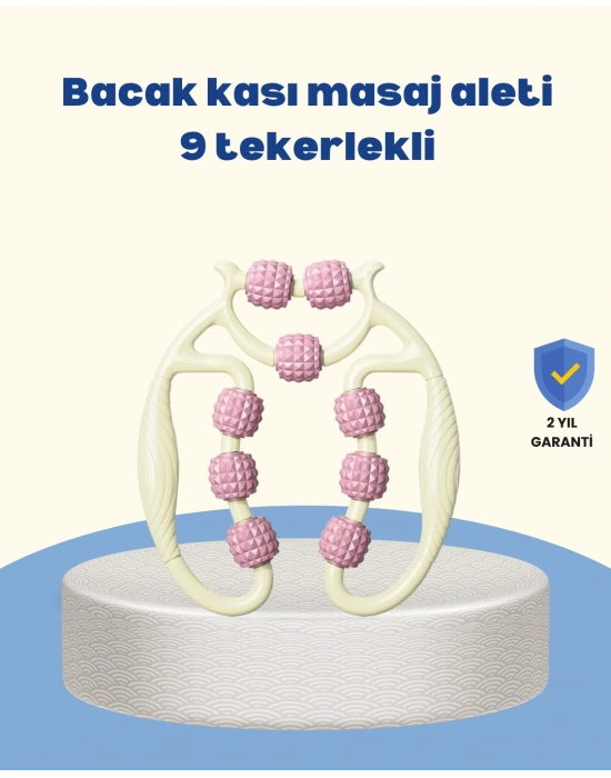 ® Dayanıklı Plastik Kas Masaj Rulosu Selülit Karşıtı