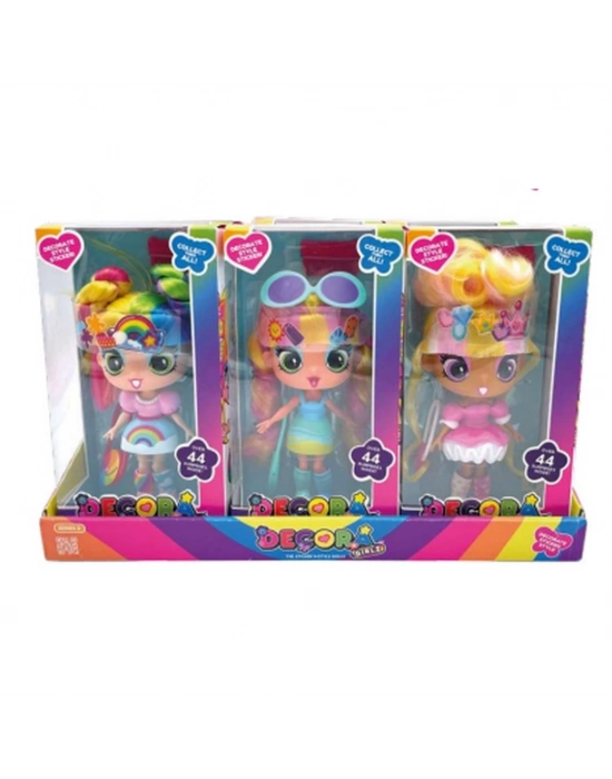 ®  Decora Girlz Büyük Moda Bebek 13 cm