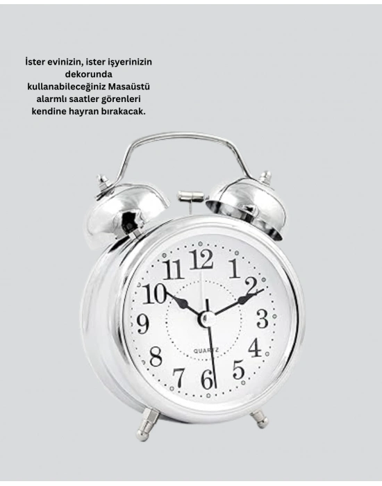 ® Dekoratif Gümüş Saat