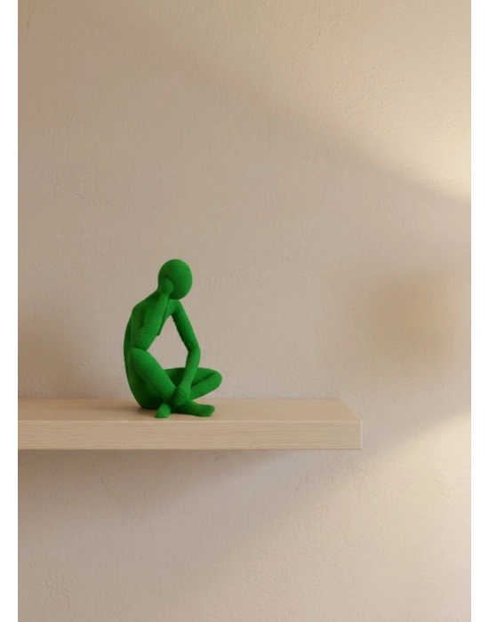 ® DEKORATİF İNSAN FİGÜRÜ YEŞİL