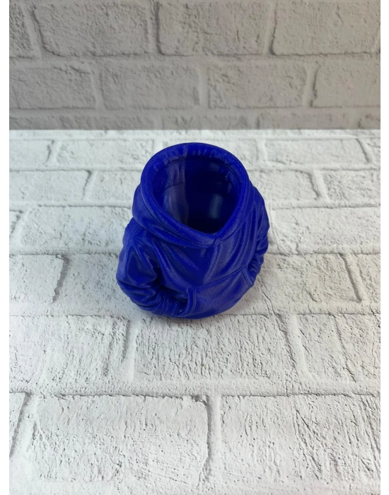 ® Dekoratif Lacivert Hoodie Kalemlik 10x10 cm