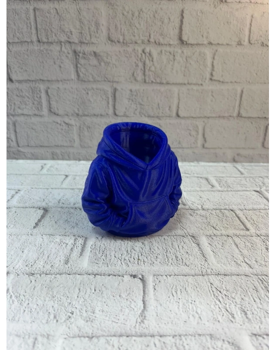 ® Dekoratif Lacivert Hoodie Kalemlik 10x10 cm