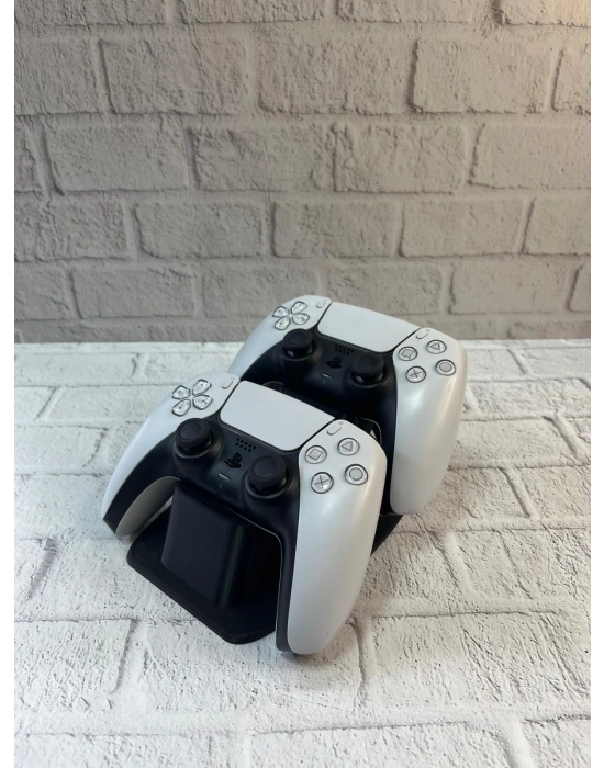® Dekoratif Siyah İkili Gamepad Standı 7x18 cm