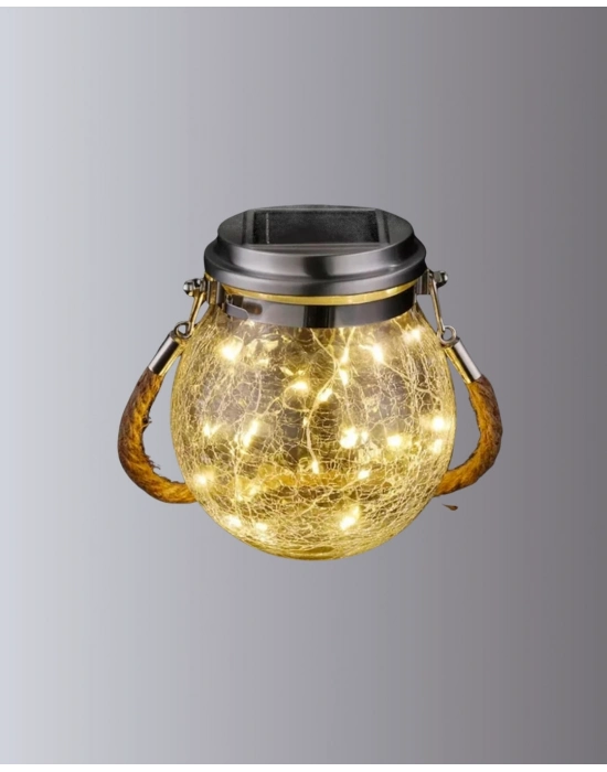 ® Dekoratif Solar Cam Şişe LED Lamba Gün Işığı Renk