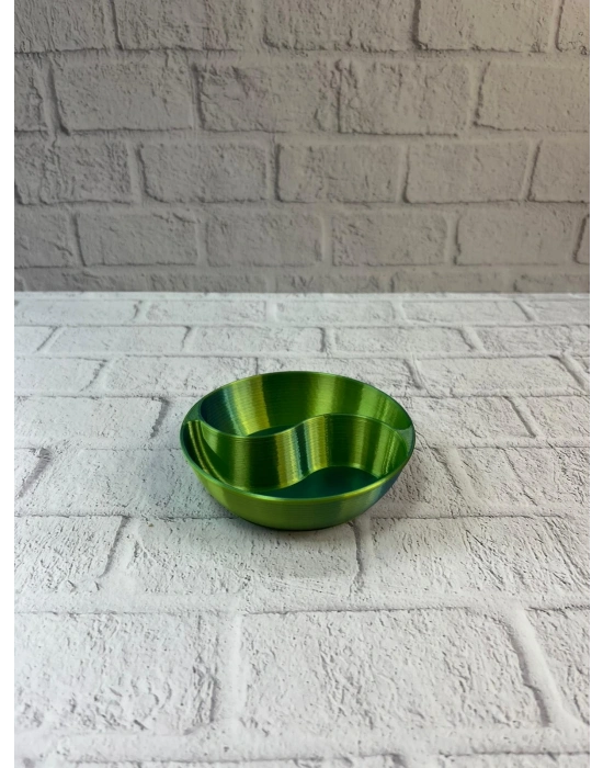 ® Dekoratif Yeşil Çerezlik Kase 4’lü Set 3x12 cm