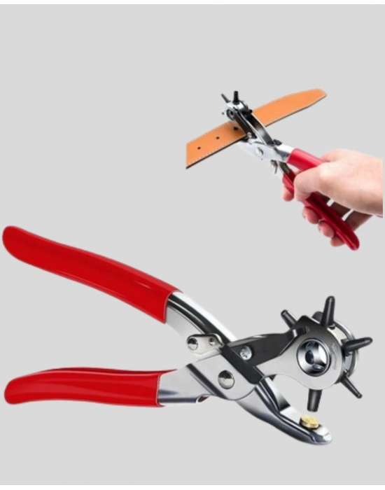 ® Delme Pensesi 6 Başlıklı Çok Amaçlı Paslanmaz Çelik Ergonomik