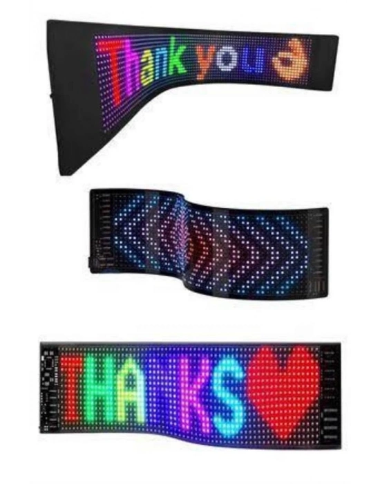 ® Digital Araba Yazısı Ekran Matrix En Büyük Boy Matrix LED Panel 19*96 pıxel