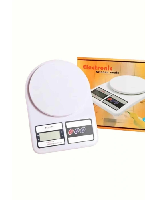 ® Dijital Hassas 10 Kg Mutfak terazisi tartısı LCD Ekran Mutfak Tartısı