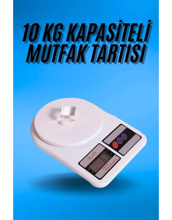 ® Dijital Hassas 10 Kg Mutfak terazisi tartısı LCD Ekran Mutfak Tartısı