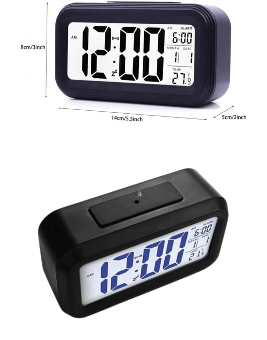 ® Dijital Işıklı Alarmlı Çalışma Masası Ekran Pilli Çalar Saat