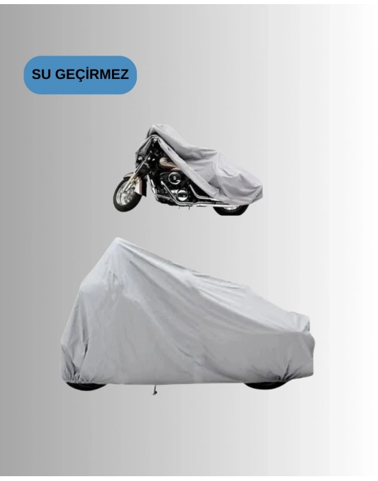 ® Dış Mekan Uyumlu Motosiklet Brandası Tam Koruma
